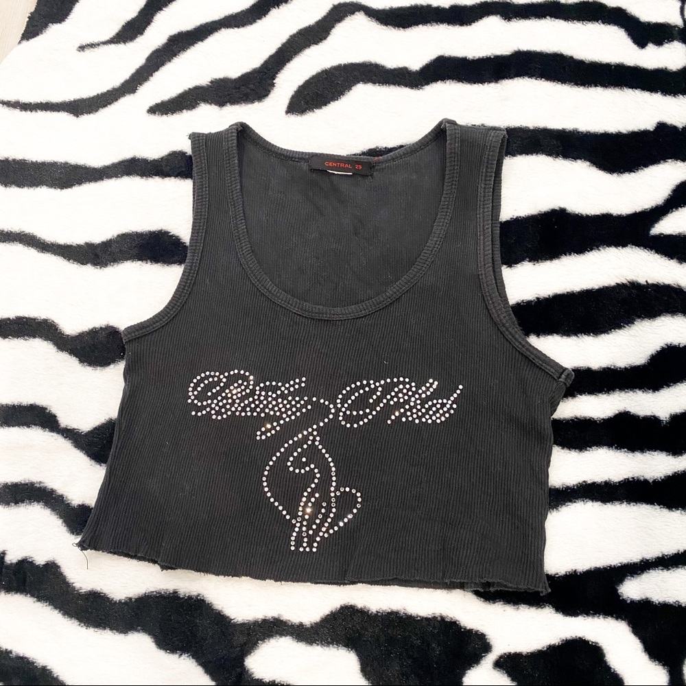 Bedazzled Baby Phat top